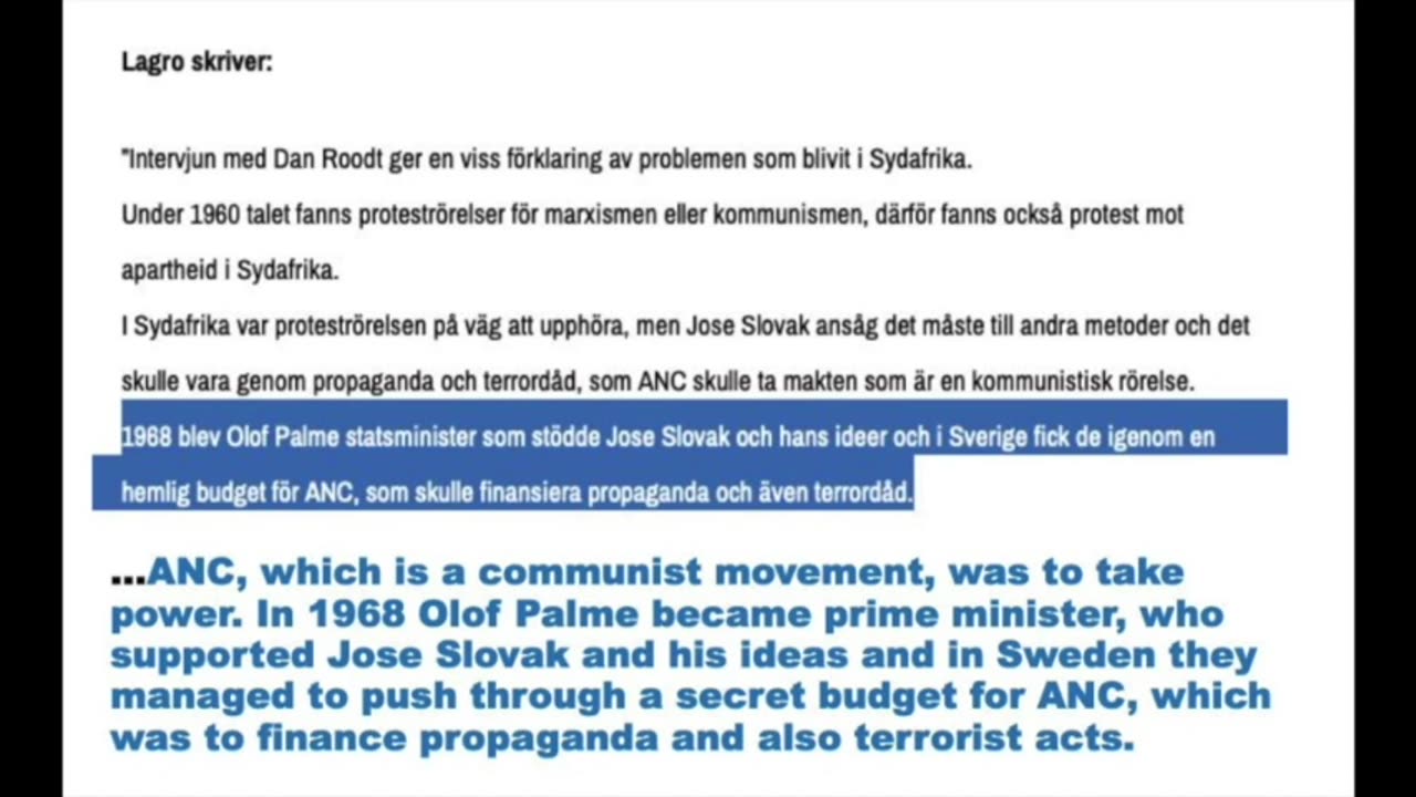 STATE OF SWEDEN - PART 4