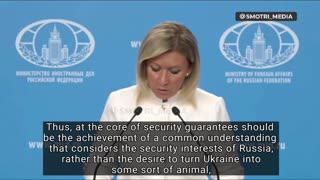 🗣️🇷🇺 Ukraine Russia War | Maria Zakharova States Russia’s Conditions to End Crisis | RCF