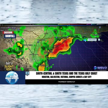🌧️ Flash Flood Risk: 8+ Inches for TX Thurs! #shorts #severeweather