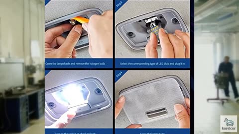 Zakolak 42 Pieces Interior Car Lights, Super Bright White Dome Map Tail Cab Ligh