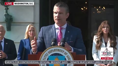 BREAKING: SecDef Pete Hegseth is now CRACKING DOWN on CCP/adversary purchases of farmland nationwide