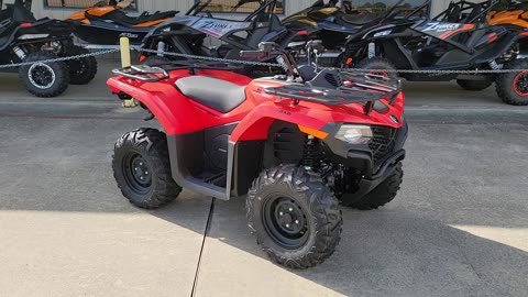 2023 CFMOTO CFORCE 400 RED WALK-AROUND