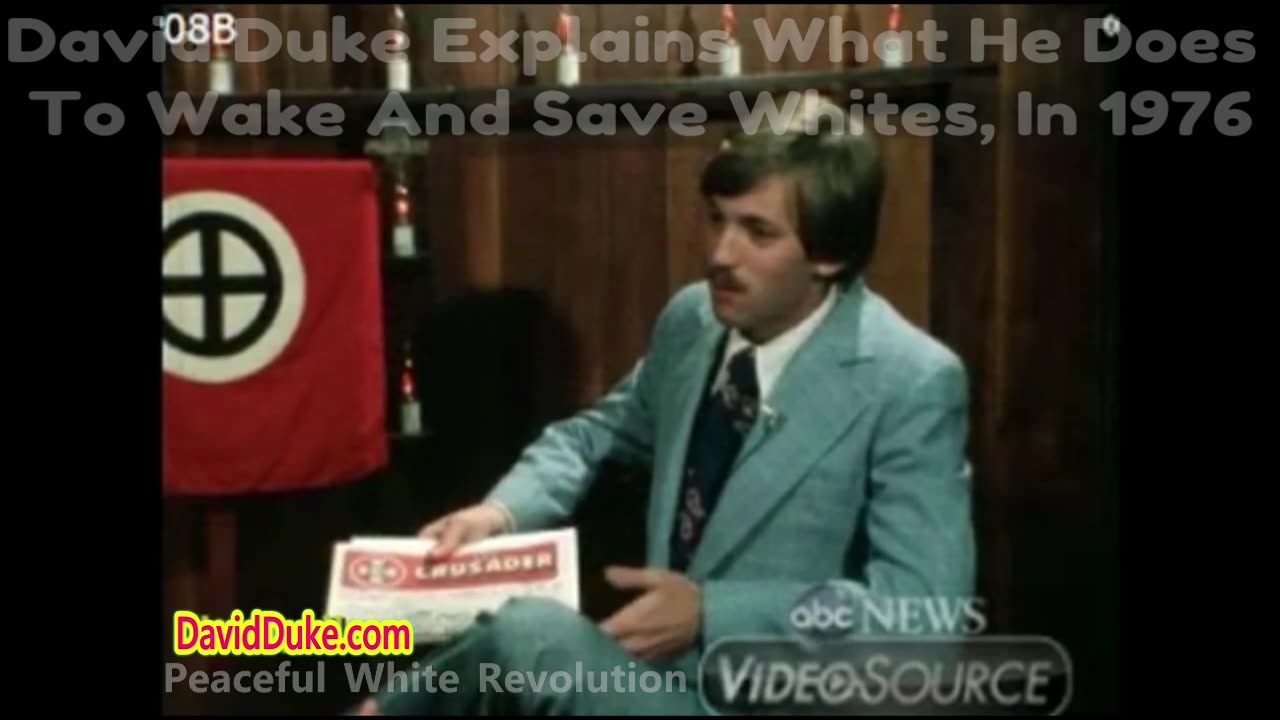 In 1976, David Duke explains his work to wake and save Whites