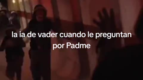 no le pregunten por padme #fornite #darthvader