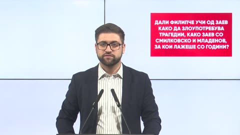 Дали Филипче учи од Заев како да злоупотребува трагедии, како Заев со Смилковско и Младенов?