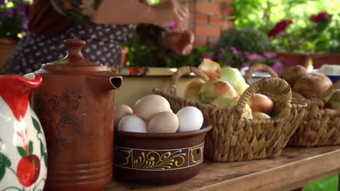 Homemade Beef and Potato Stuffed Breads Village Style Recipe_part2