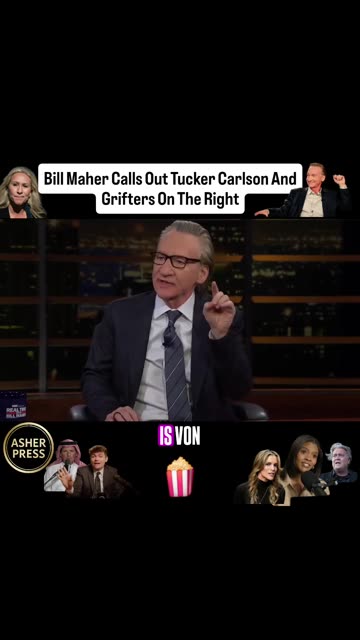 Maher RIPS right wing Grifters