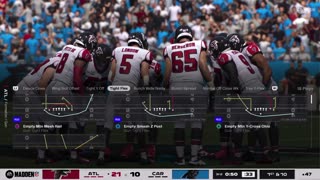 Week 3 NFL Football - Falcons @ Panthers - Madden 26 - HDR
