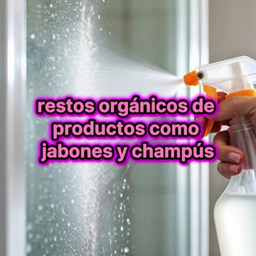 Así se limpia bien la cal del vidrio de la ducha, según un ingeniero químico.