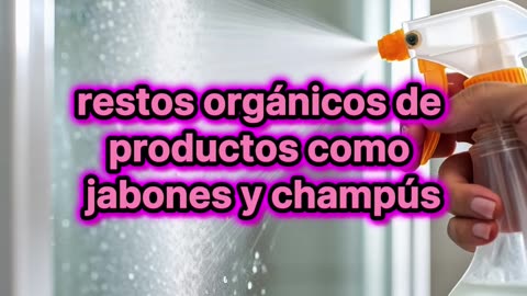 Así se limpia bien la cal del vidrio de la ducha, según un ingeniero químico.