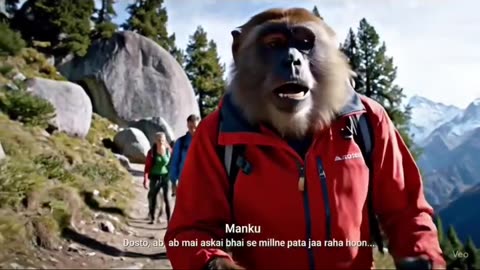 "Tinku Chala Kedarnath Wapas 🙏🐵 | Bhai Ko Milne Nikla Pahado Mein"