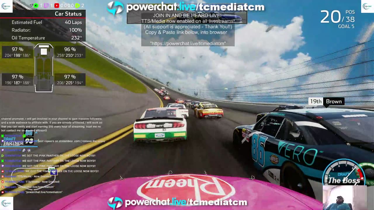 🔴Live🔴🎬 Livestream 40: CHAMPIONSHIP RACES! #fyp #racing #gaming #nascar #tcmedia2