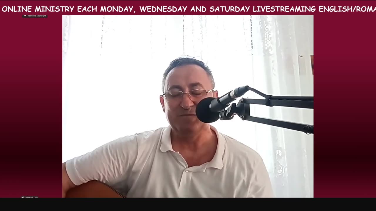VALENTIN TRIF -AMICE DIN PĂCAT TE SCOALĂ- CALEA CĂTRE RAI PĂRTĂȘIE #livestreaming #music #singer
