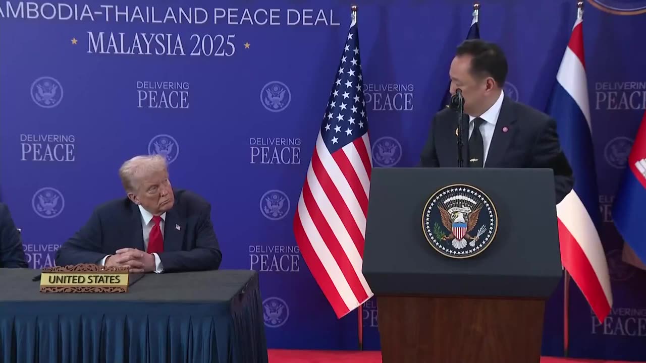 Thai Prime Minister Anutin Charnvirakul: "I also wish to express my sincere appreciation