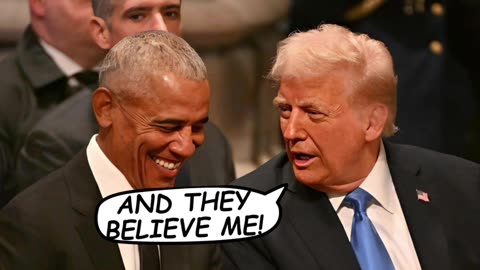 TRUMP ❤️'S OBAMA... GAY 🤮