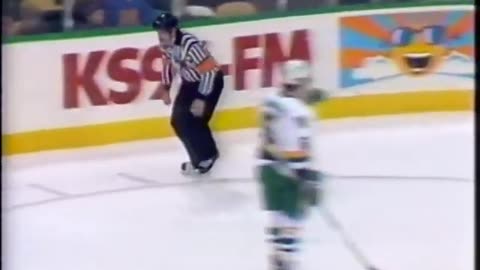 NHL 1988 HARTFORD WHALERS AT MINNESOTA NORTH STARS