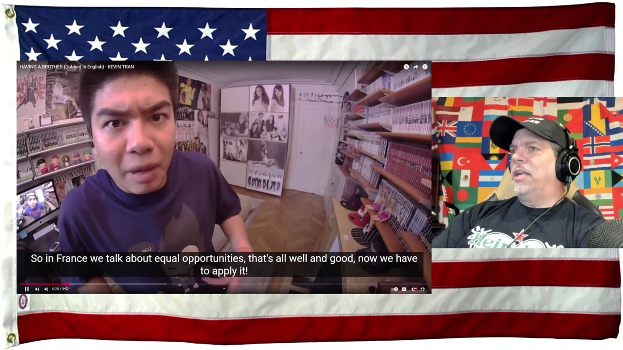 HAVING A BROTHER (Dubbed in English) - KEVIN TRAN - REACTION