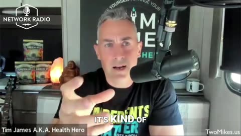 Tim James says 4300 Americans die daily from processed food and nature is the cure