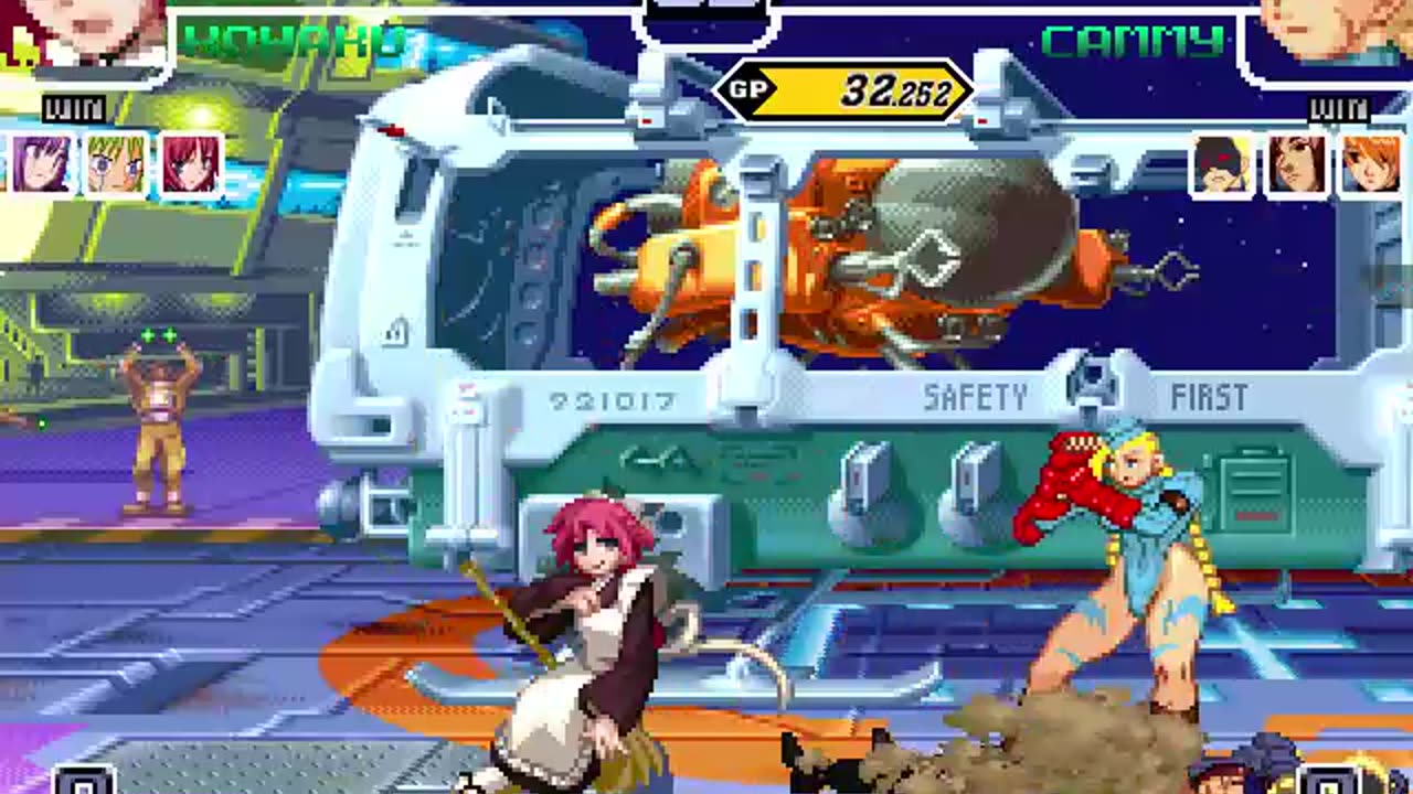 Hisui, Kohaku, and the Mech Hisuis (Me) vs Cammy, Juli, Juni, and Decapre