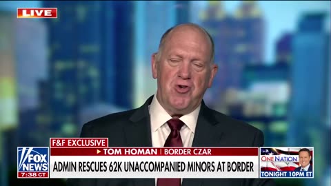 Tom Homan blasts Biden's open border policies and highlights how President