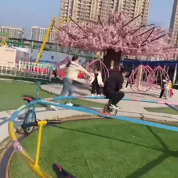 The man ran to his wife.😂😂😂😂