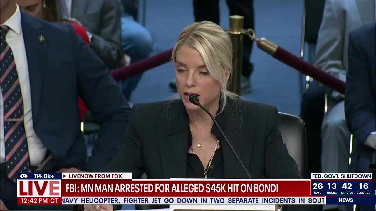 MN man accused of posting $45k bounty for AG Pam Bondi online