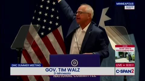 Tim Walz spreading hatred and violent rhetoric just 2 days ago. He must resign now.