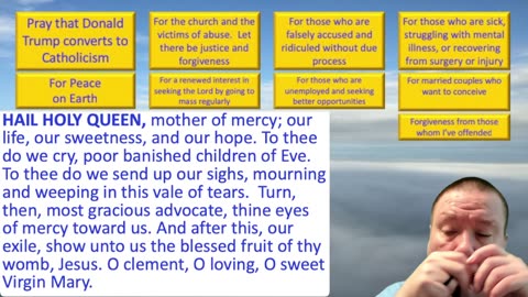 Mary's Daily Live Holy Rosary Prayer at 8:00 p.m. EDT 06/14/2025
