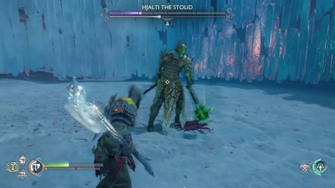 The need to be close to shield bash him is kinda rough (Berserker - Hjalti the Stolid).