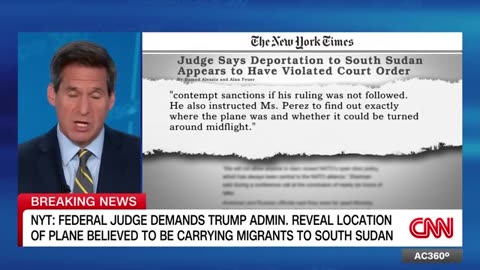 Lawyers accuse Trump admin of deporting migrants to South Sudan, violating court order
