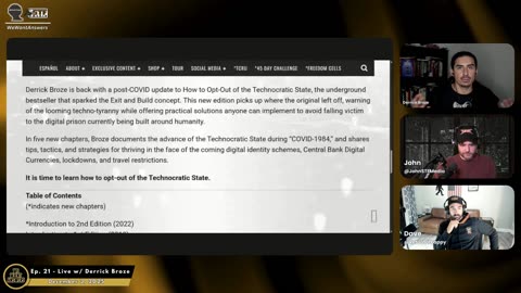 We Want Answers Ep 21. Derrick Broze