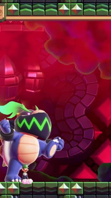 Super Mario Bros Wonder Bowser Jr Fight
