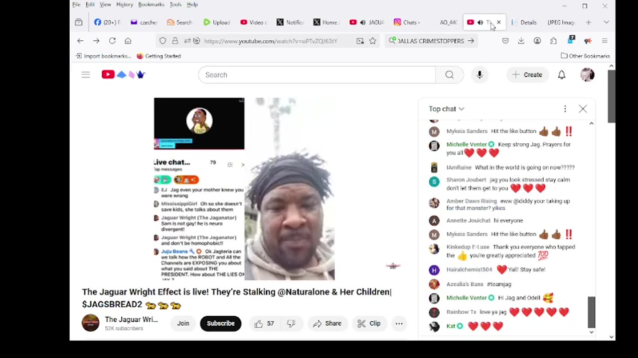 WE CALLED THE COPS ON JAGUAR WRIGHT AND SHE HIDE IN THE BATHROOM