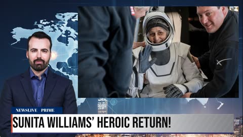 NASA HERO SUNITA WILLIAMS RETURNS! SPACE HISTORY MADE!