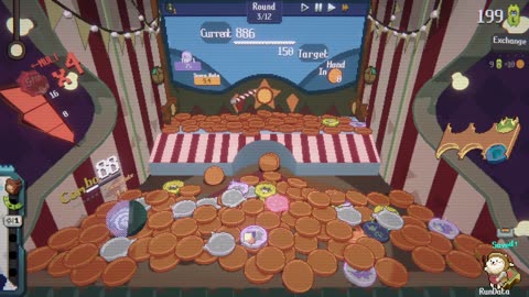 RACCOIN: Coin Pusher Roguelike Demo 🐼