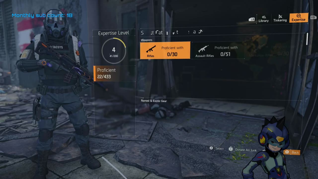(Xbox) Lone Wolf | Grinding on Division 2