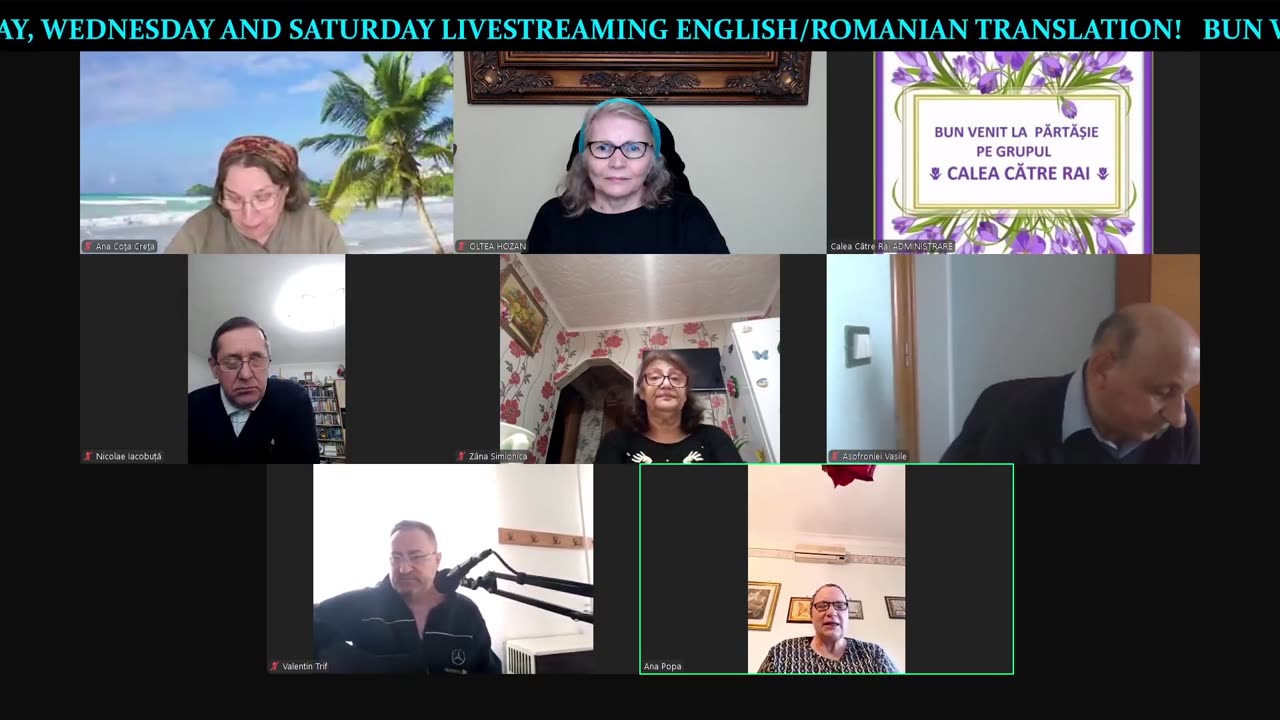 ANA POPA -SUNTEM DOAR NIȘTE CĂLĂTORI- CALEA CĂTRE RAI PĂRTĂȘIE #livestream #singer #creștinism