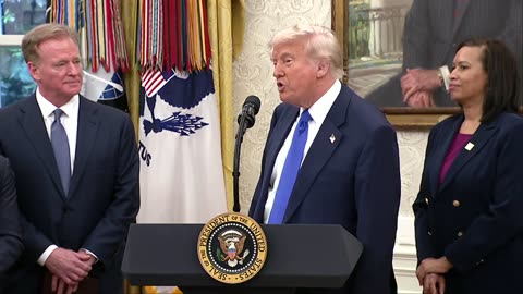 Trump delivers major sports announcement from the Oval Office