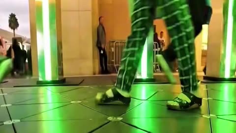 Japan made electricity with footsteps