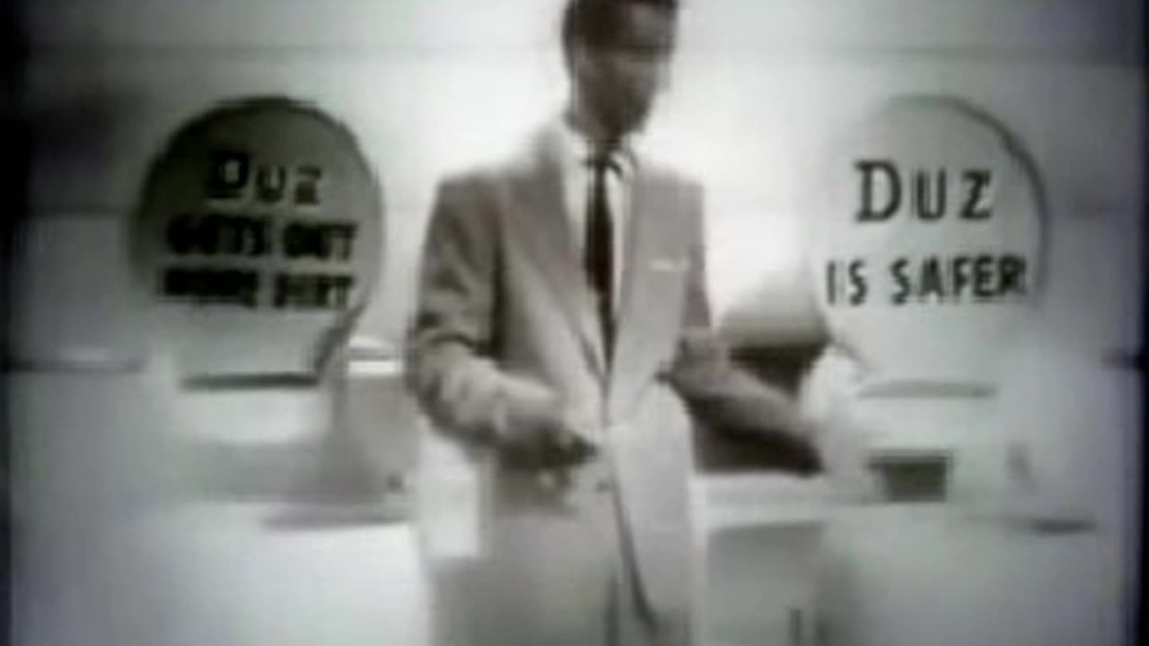 Commercial - Duz Detergent 1953 w Guiding Light closing theme