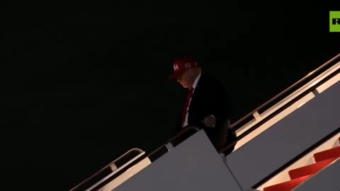 Trump returns from Florida