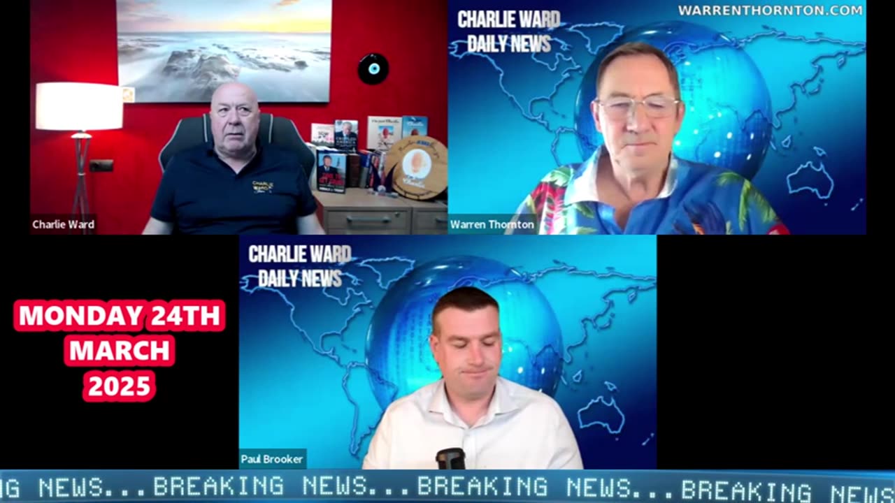 Charlie Ward "This is HUGE" 3.24.2Q25 - An Emergency Reset Coming