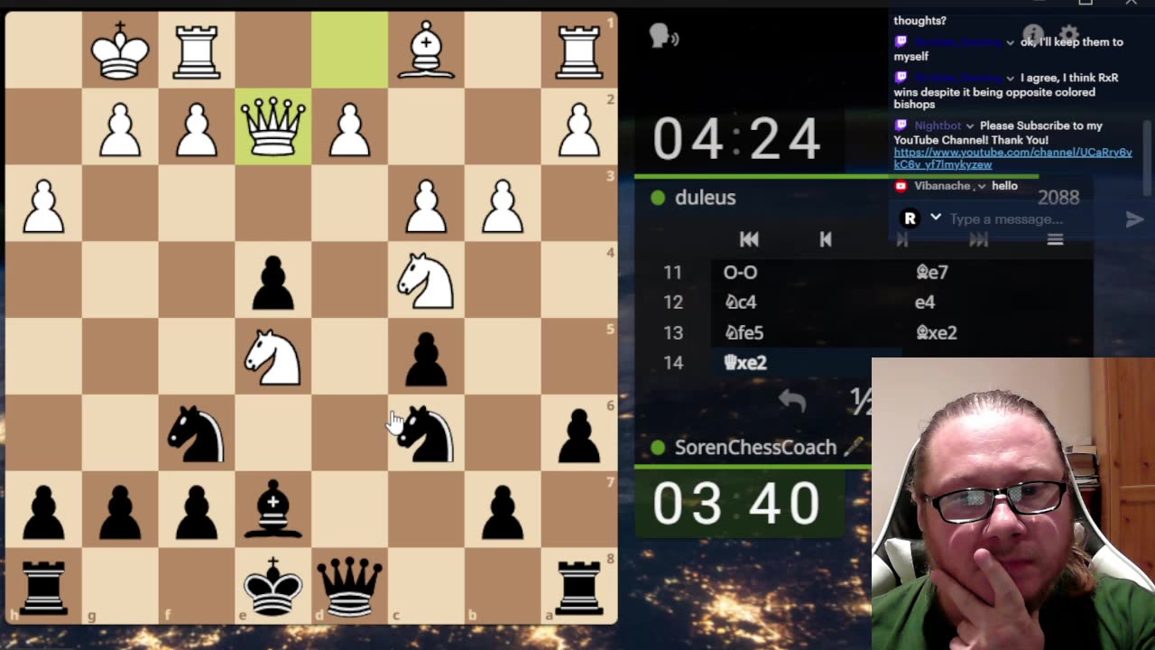 LIVE Chess with Soren