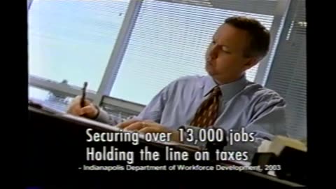 May 4, 2003 - Bart Peterson for Indianapolis Mayor (Campaign Ad)