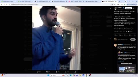 Mamdani openly says he wants to make New York Muslim for Allah