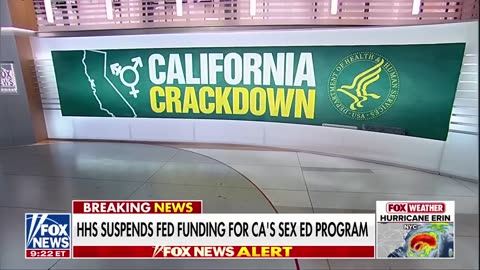 Breaking: California's sex education program will no longer receive funds after the Trump team