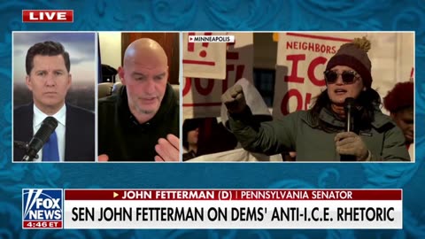 Fetterman Says ICE Should Continue Arrests And Not Slow Down