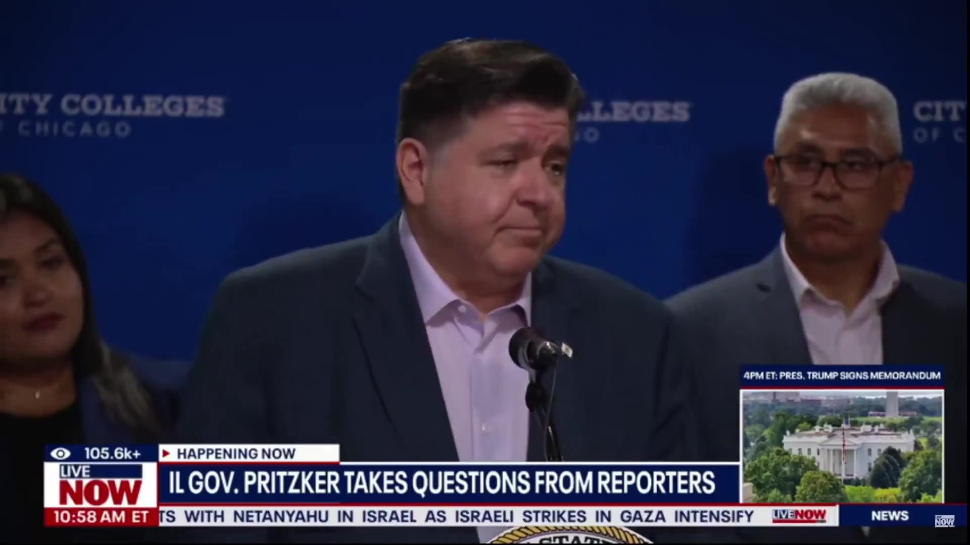 JB Pritzker Says He Never Called Trump Fascist. Cue The Tape