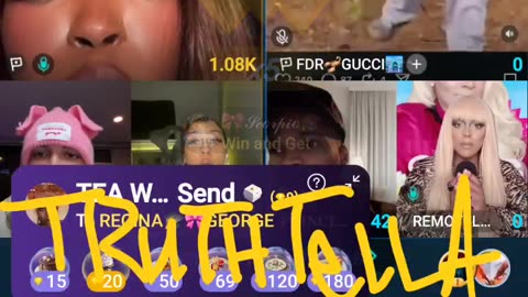 LIYAH THE DOLL TEAM PK WITH DREBABY, MOETGODDESS, PRINCE & GUCCI