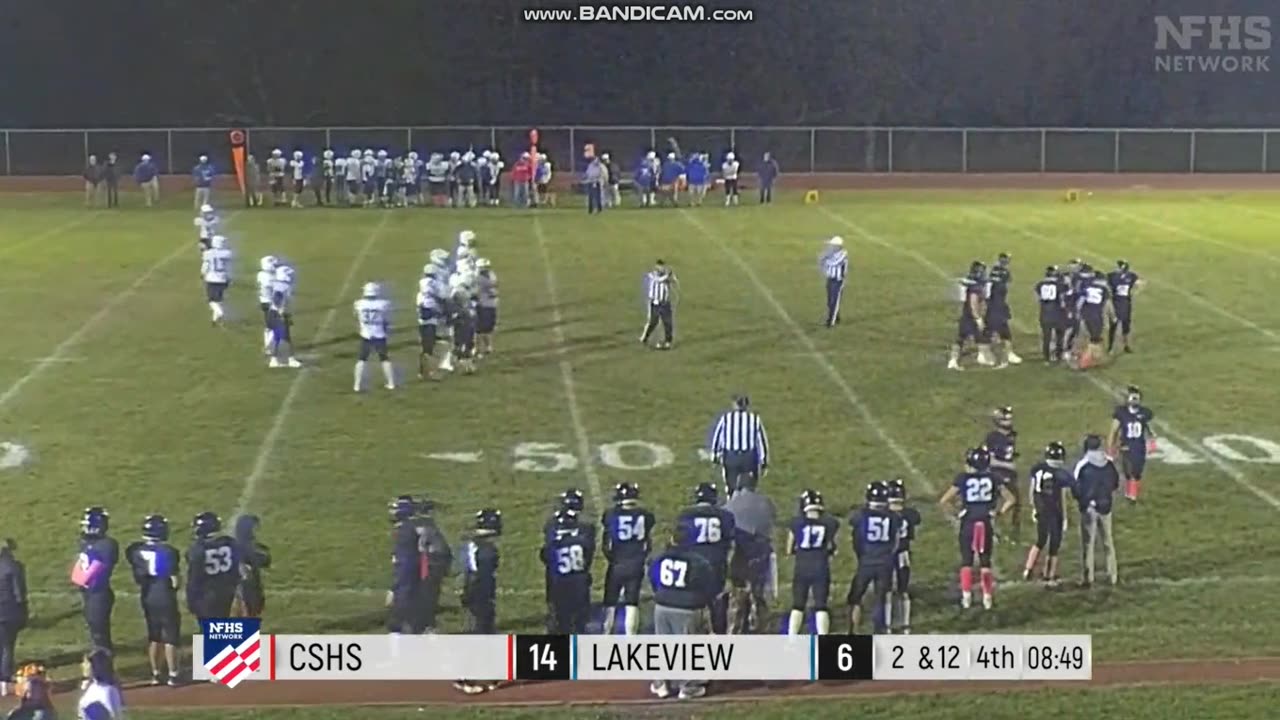OCTOBER 18 2024 HIGH SCHOOL FOOTBALL: LAKEVIEW VS CAMBRIDGE SPRINGS PART 12